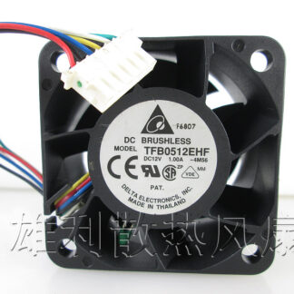 Free delivery.5032 5cm fan 12V 1.00A temperature control TFB0512EHF 6-wire fan