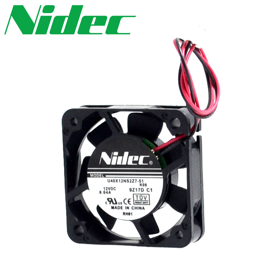 Cooling fan 12038 12v 0.8a ta450dc double bearing ball ventilation fan nidec