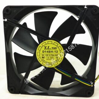 Wholesale: D14BH-12 12V 0.70A (GP) 140*140*25mm 14cm 4 pin power supply fan