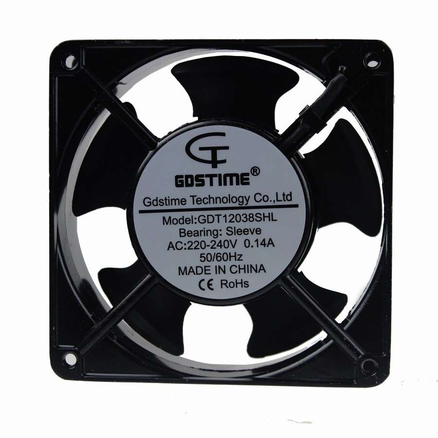 100 pcs Gdstime 4Pin 12cm 120x120x25mm 5 inches 12V DC Computer Case Cooling Fan 120mm x 25mm PC Radiator