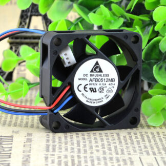 Wholesale: DELTA DC12V 0.12A 50*50*15 5CM AFB0512MB 3 wire ball cooling fan