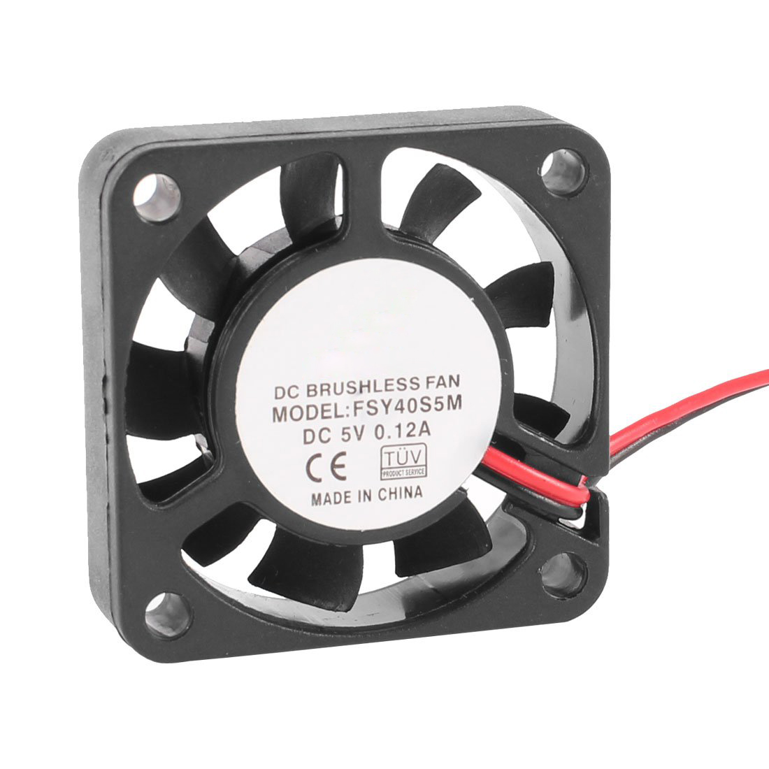 PC Brushless DC Cooling Fan 4 Pin Connector 7 Blades 12V 12cm 120mm