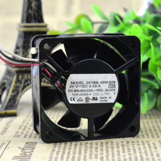 Wholesale: original NMB 2410ML-05W-B29 24V 0.09A 60*60*25MM 3 wire cooling fan