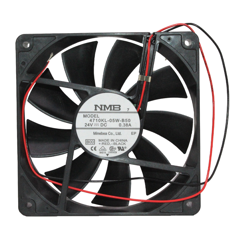 New and original 4710KL-05W-B50 12cm 125 DC 12V 0.38A Double ball bearing High-end inverter cooling fan