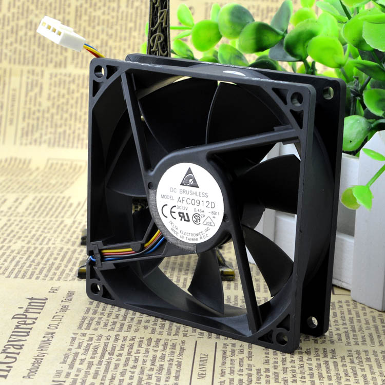 Free Delivery. AFC0912D 12 v 0.46 A 9225 four-wire PWM cooling fans