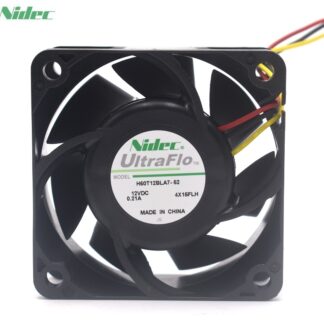 Original NIDEC V80E12BS1A5-07 12V 0.9A 8CM 8038 4 wire fan