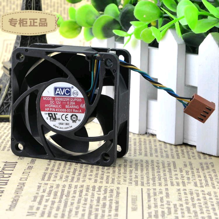 Free Delivery. 6025 12 v 0.26 A four-wire PWM controlled speed DS06025R12UP005 cooling fans