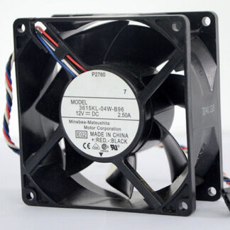 NMB 92mm*92mm*38mm 3615KL-04W-B96 12V 2.50A 9 cm four wire DC fan