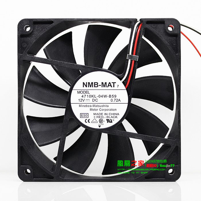 New original DS125B12E 125 DC12V 0.2A 12cm CPU cooling fan
