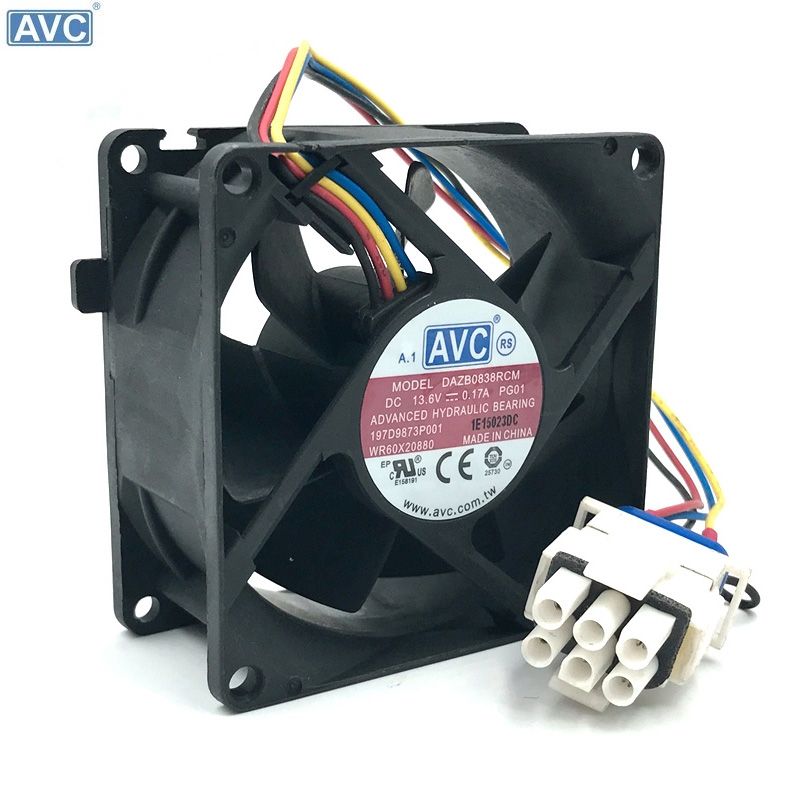 AVC DA05015R12H 12v 0.2A four-wire PWM cooling fan