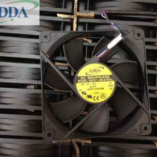 Wholesale ADDA AD1212HB-A7BGL 125 12cm 1mm DC 12V 0.37A 4wire PWM 1x1x25mm 4-wire server cooling fan