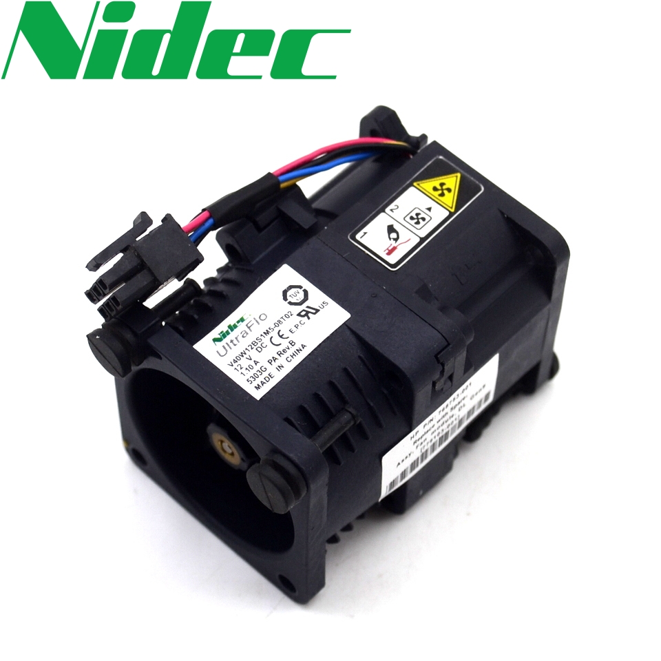 Free shipping Nidec U40X12NS2Z7-51 4cm4 PCT 12V 0.04A 4010 ultra-quiet fan 40*40*10mm