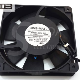 NMB 4710SL-05W-B56 125 24V 0.64A 12cm 1mm aluminum frame high tempreture axial industrial cooling fan