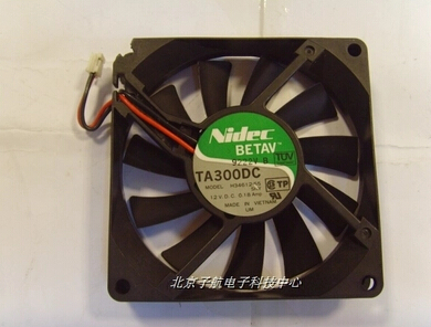 Wholesale: NIDEC ta300dc h3461255 80*80*15 12V 2 wire chassis fan