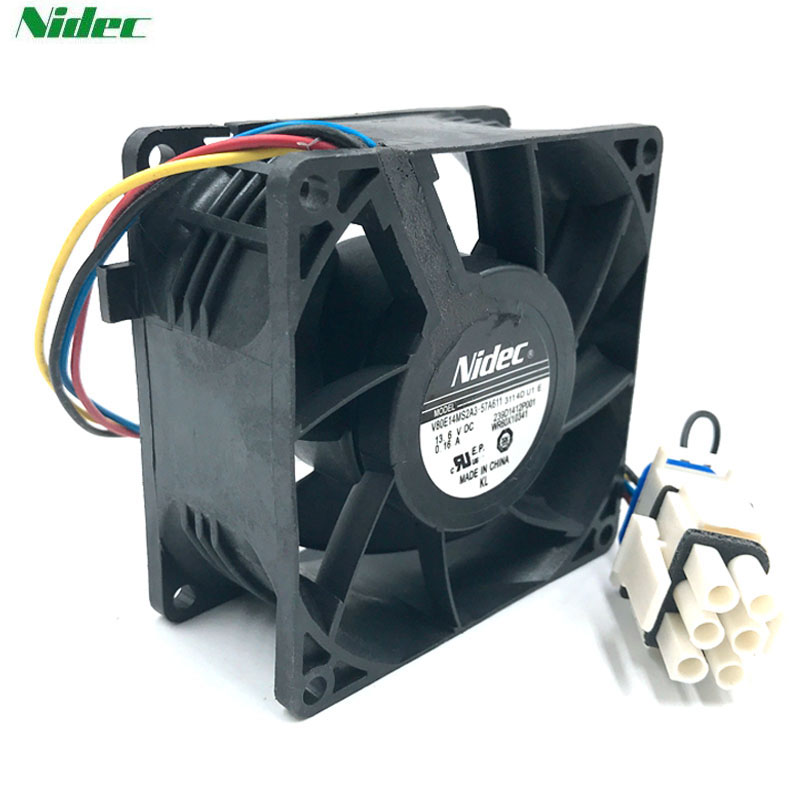 Free shipping original Nidec New 8038 12V 2.84A V80E12BUA7-07 8cm fan winds of violence 80*80*38mm