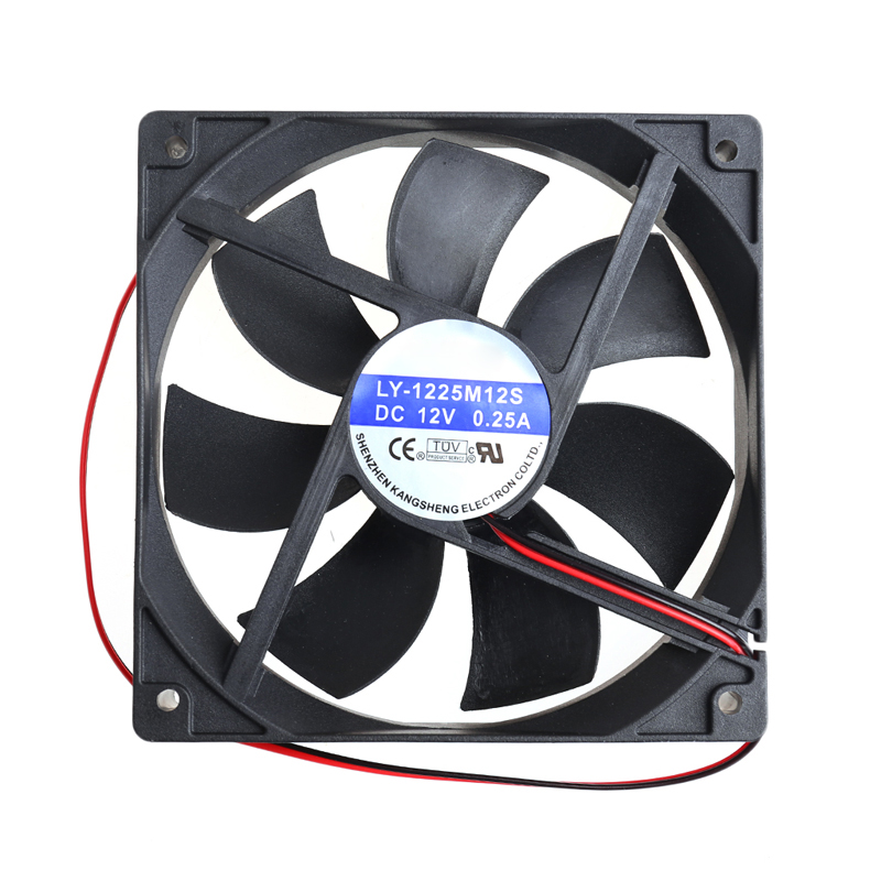 2Pcs 4010 12V 2Pin 4CM Cooler Fan 40x40x10mm Mini DC Brushless Cooling Fan Computer Case Chassis Graphics Card CPU Ventilador