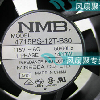 New Original NMB 4715PS-12T-B30 12cm 12038 115V 14/13W aluminum frame AC cooling fan