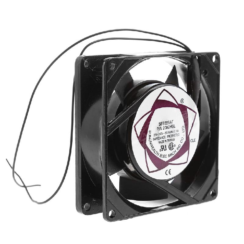 Sleeve Bearing ABS and Metal 50/60 (Hz) 220-240V AC 2-Wire Cooling Fan Cooler Radiator, Cooler AC Cooling Fan For Computer