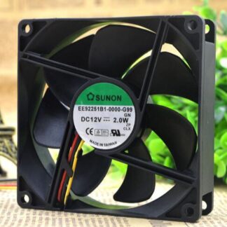 SUNON EE92251B1-0000-G99 92*92*25mm 9cm DC 12V 2.0W 3-wire cooling fan