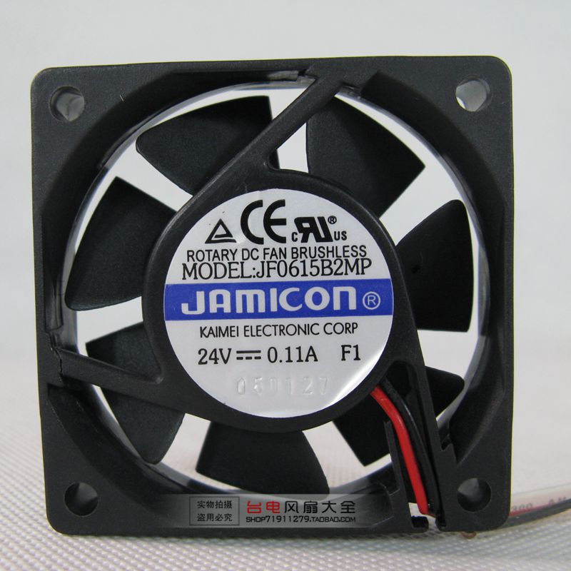6015 6CM 24V 0.11A Double Ball Inverter Cooling Fan JF0615B2MP