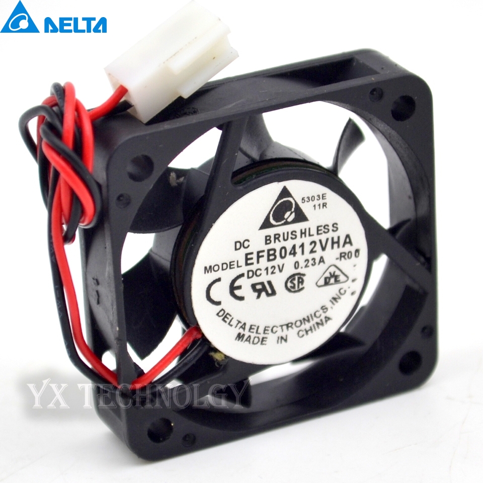 Delta 40*40*10mm 3-wire or 3-wire EFB0412VHA 4010 12V 0.23A 4CM North Bridge cooling fan for wholesale