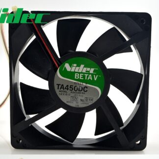 Nidec New TA450DC A34346-55 ball chassis 1*1*25mm 12CM 125 12V 0.33A power supply fan