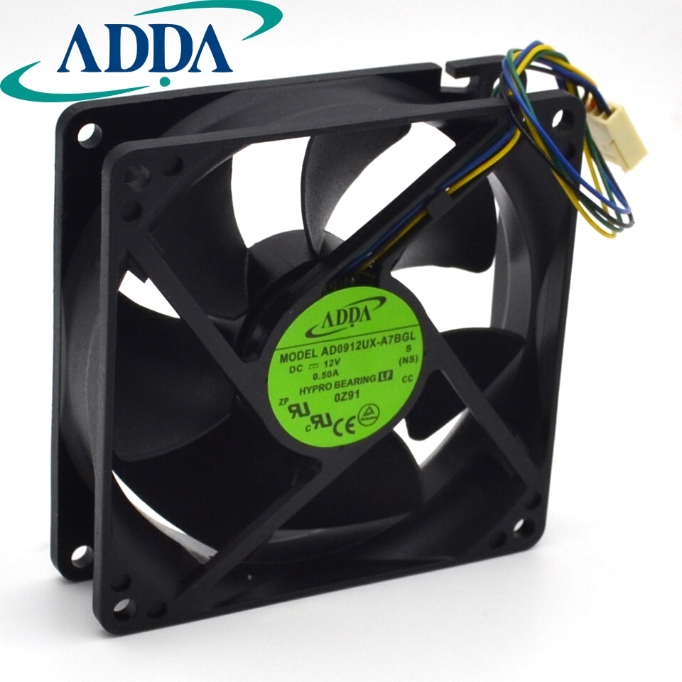 ADDA AD0424HS-G70 40mm 4CM 4010 24V 5700RPM ball bearing small axial DC brushless cooling fan