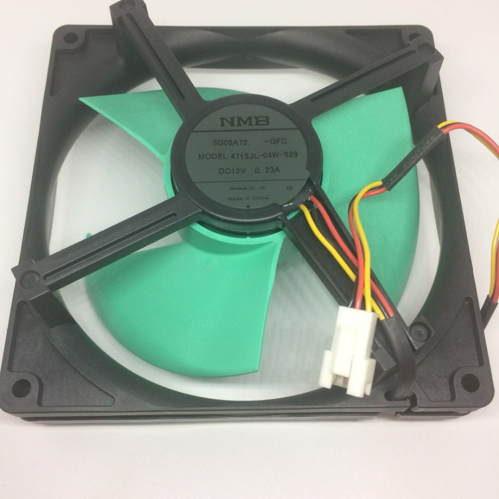 NMB MODEL 4715JL-04W-S29 12V 0.23A three-wire refrigerator fan