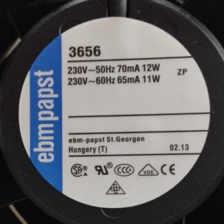 Germany PAPST TYP3656/3556/3650 230V 12/11W all metal high temperature fan fan
