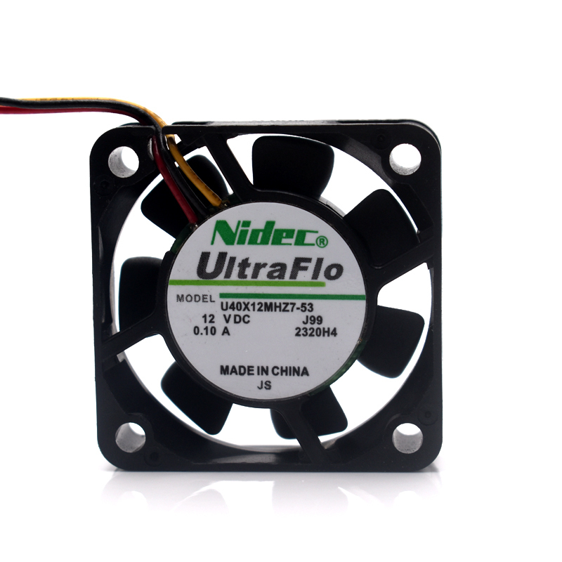 Nidec W40S12BS4A5-57 4028 40x40x28mm 4cm DC 12V 0.73A Server Axial Cooling Fan