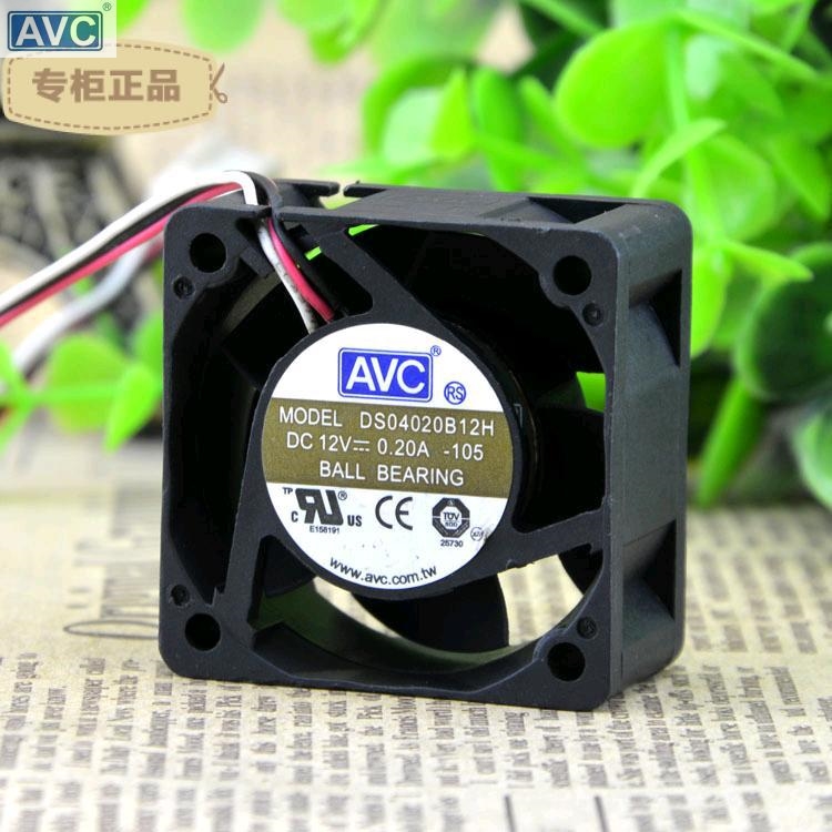 AVC DS040B12H 4cm 1U server fan switch 40 12V 0.A axial cooling fan