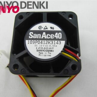 SANYO New and original server fans 109P0412K3143 winds of 12V axial fan 40*40*28mm