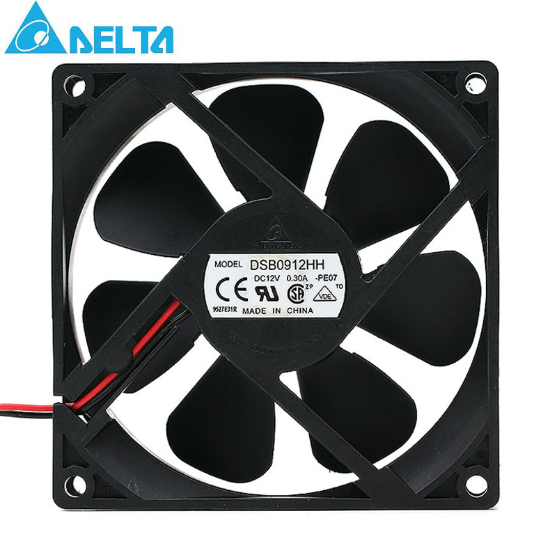 Delta 6CM QFR0612DH 60mm 1.1A DC 12V 3-pin server case axial cooling fans blower