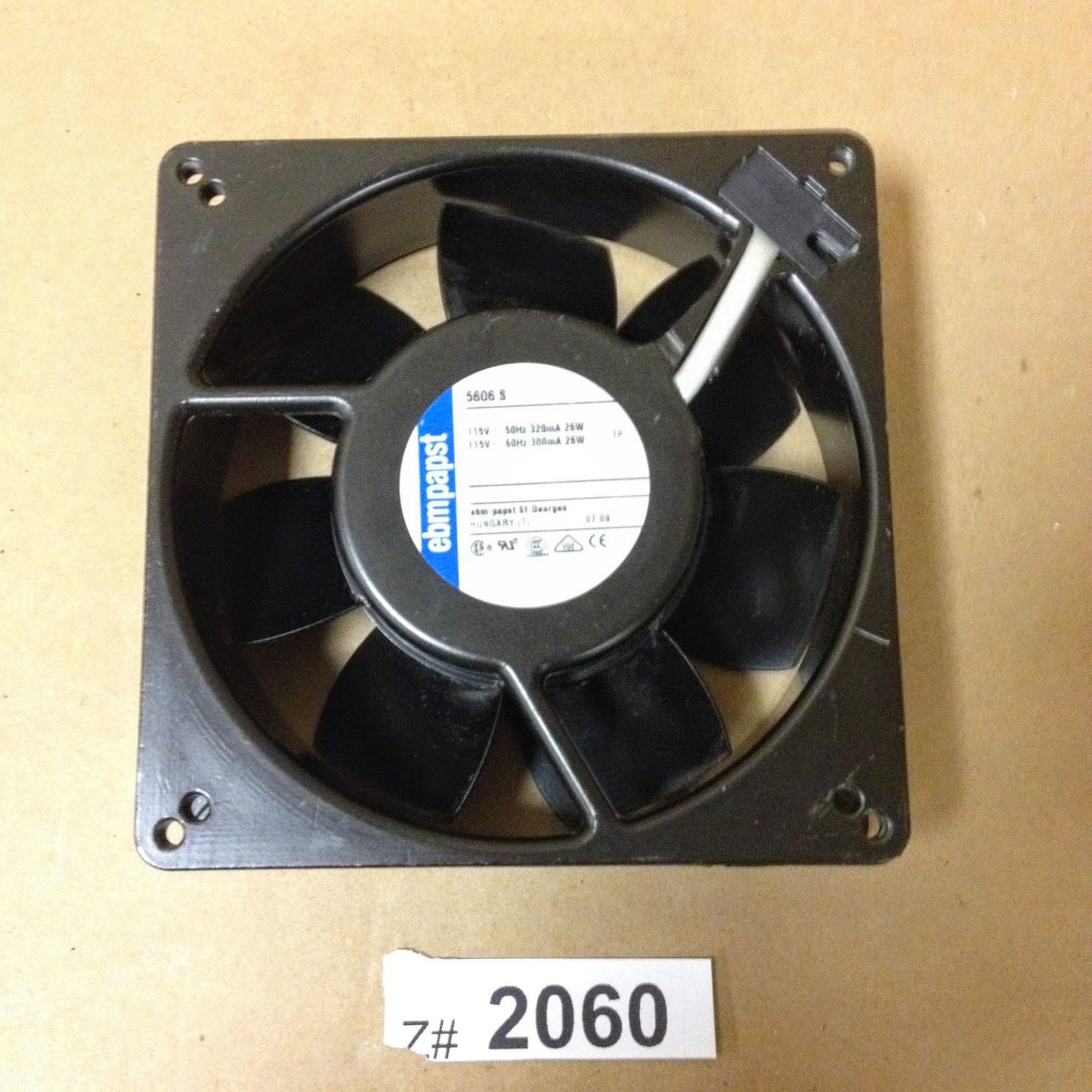 Original ebm W1Q180-AA01-24 DC24V 36W cm Polygon Machine Radiator Fan