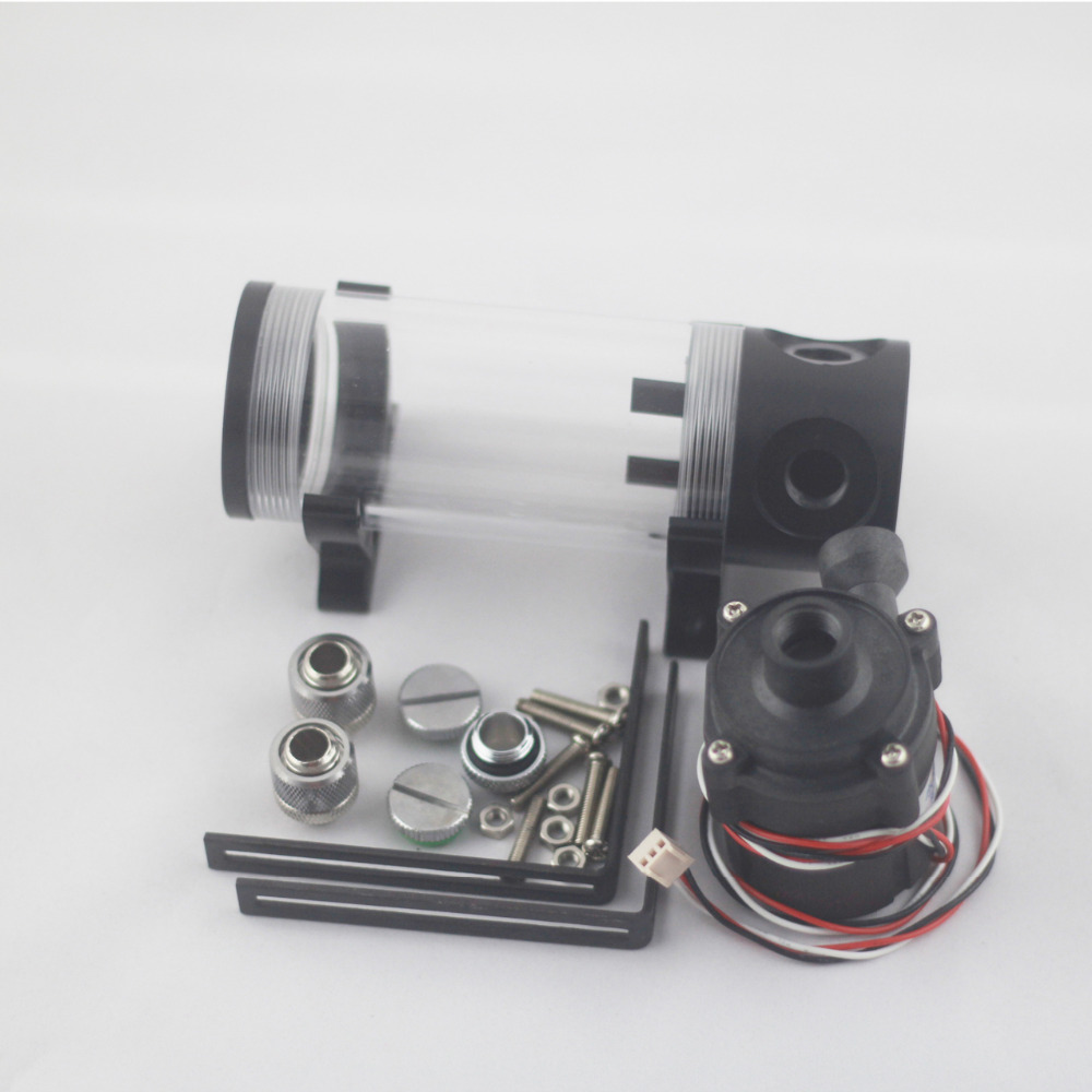 Barrow YR01, Hardtube CPU Water Cooling Kits, 240mm Radiator, CPU Block, 130mm Reservoir, for CPU cooling AM3/AM4/115X/11