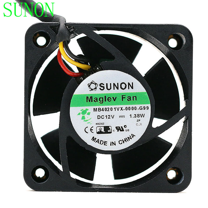 Original SUNON MB401VX-0000-G99 40*40*MM 4CM DC12V 1.38W Speed Signal case axial cooling fan