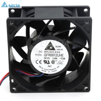 Delta EFB0612HA 6010 6CM 60x60x10mm DC 12V 0.18A 3-pin PC Case Cpu Server Inverter Axial Blowercooling Fan