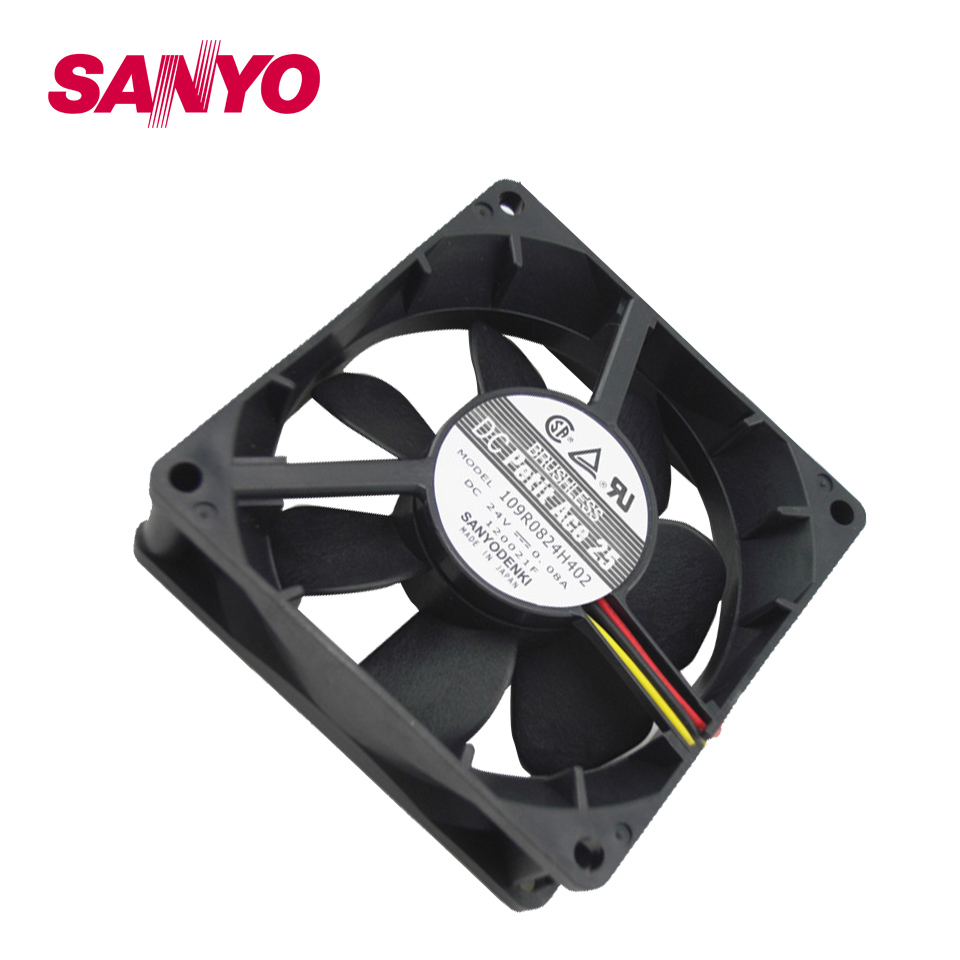 SANYO 109L0612S403 6025 60mm 6cm DC 12V metal frame server inverter axial cooling fans