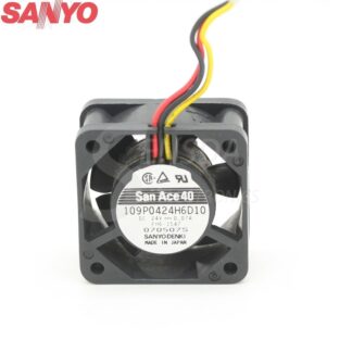 Sanyo 109P0424H6D10 40 24V 0.07A 40mm 4cm computer case cpu axial cooling fan blower cooler