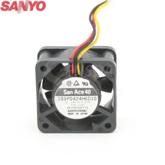 Sanyo 109P0624S7D03 A90L-0001-0552#A Fan 6015 24V 0.08A axial cooling fan