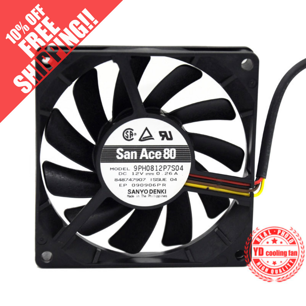 Original Costech A12B12STS W00 12CM 115V 22 / W Cooling Fan