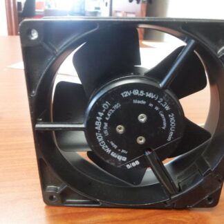 Ebm Papst Axial Fan 80mm 12Vdc 80mm x 80mm x 25mm 8412N  88K2750