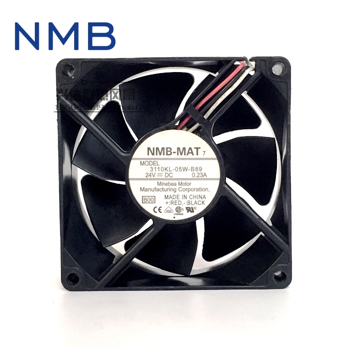 Axial Fan blower brand new radiator fan frequency converter 3110KL-05W-B89 24V Instrumentation 80*80*25mm