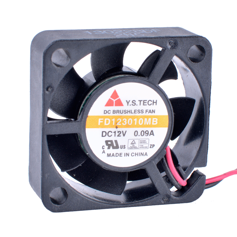 Y.S.TECH FD123010MB 12V 0.09A 3cm Cooling Fan