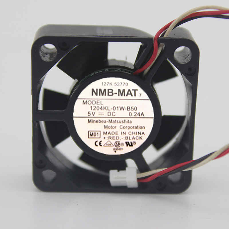 NMB-MAT7 04010KA-24M-AL 24V 0.05A 3-wire 4CM cooling fan