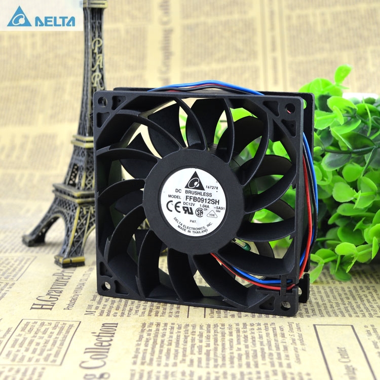 Delta PFR0912XHE 9CM 90mm 4.5A 90*90*38mm DC 12V Server Extensions machine cooling fan