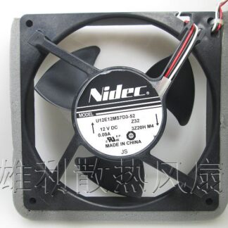 NIDEC U12E12MS7D3-52 12V 0.09A 12CM refrigerator cooling fan