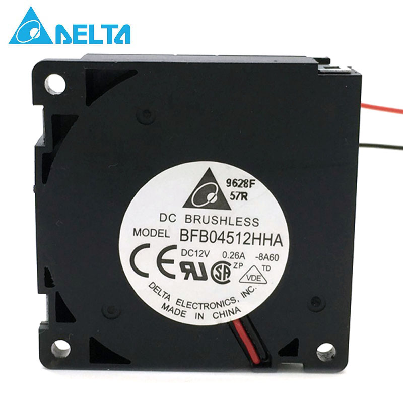 DELTA BFB04512HHA 45 * 45 * 10mm DC12V 0.26A turbo BLOWER cooling fan