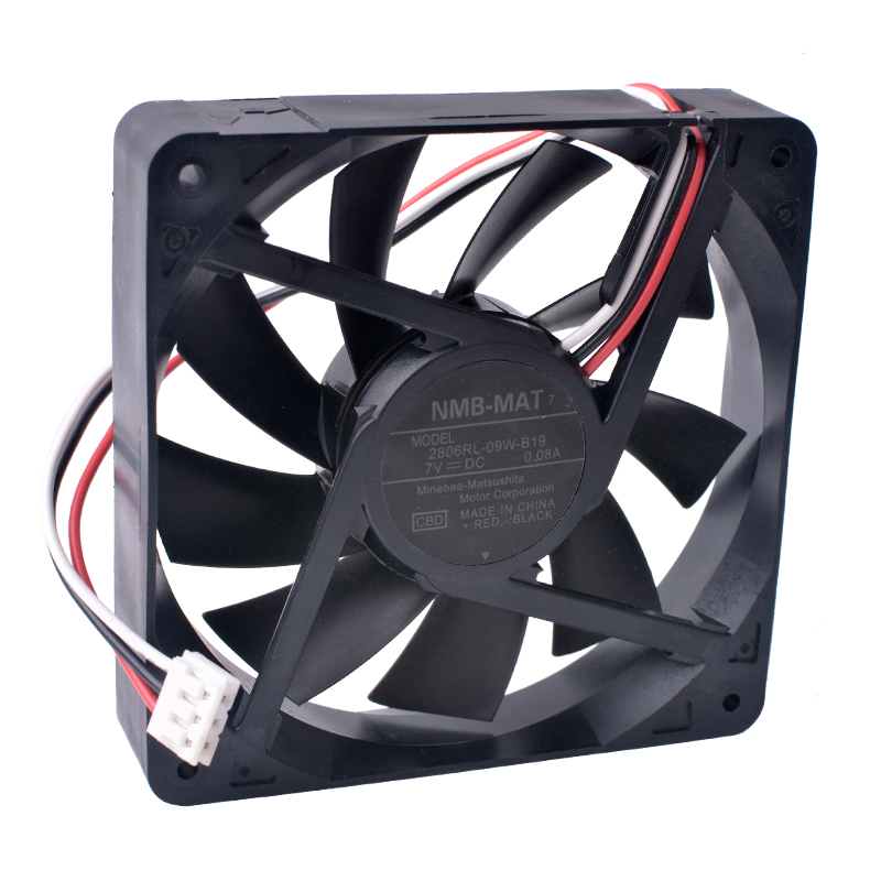 NMB 26ML-09W-S19 7V 0.05A 5.7CM 57*52MM silent USB fan cooling fan Free Shipping