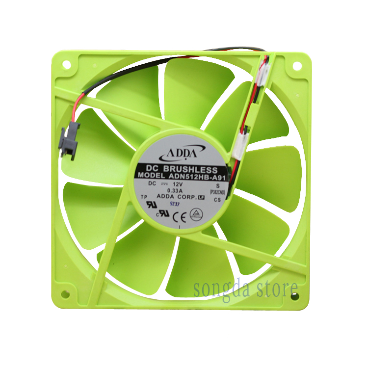 Delta Electronics AFB0612HA -S164  DC 12V 0.22A Cooling Fan BServer Square Fan 60x60x10mm 3-wire